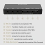 Външна USB звукова карта Cubilux 7.1, 48kHz–384kHz, Line-In и микрофонен вход, снимка 4