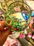 5 броя Цветни кристални чаши-италиански , снимка 11