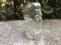 стар стъклен бюст "ELVIS", снимка 4