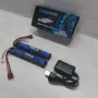 Комплект 2х Li-Po Батерии URGENEX 7.4V 2S 1500mAh 35C + Двойно Балансиращо USB Зарядно (За RC Коли,, снимка 3