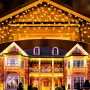 LED Коледни лампи 40 метра 400 диода , снимка 1