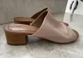 Чехли на нисък ток, естествена кожа, снимка 5