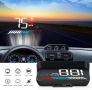 M7 Car HUD Head Up Display – OBD2 / GPS смарт дисплей за автомобил с проекция на предното стъкло, снимка 2