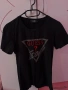 Черна тениска с камъни guess, снимка 1
