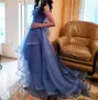 Официалана дълга рокля на Juliakontugruni и рокля бутикова на Maya boutique, снимка 4