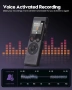 BBEIYY V10 диктофон 128GB мини записващо устройство 3072kbps, снимка 4