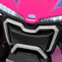 Детско електрическо ATV 6V 25W – розово, с LED светлини, снимка 4