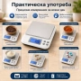 Акумулаторна електронна везна дигитален кантар за храна злато бижута професионална 0.01 прецизна, снимка 5
