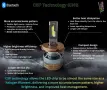 Smart LED крушки H4 (къси/дълги), Dual Color 70W с Bluetooth и CANBUS - 12-24V, снимка 7