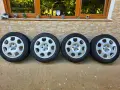 Продавам ОРИГИНАЛНИ джанти+гуми 16 ' цола 5x112 AUDI A4,a6 7,J ET45 централен отвор 57,1, снимка 1
