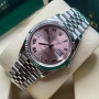 Rolex Datejust Silver Pink Roman Dial Ladies , снимка 1