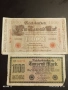 Две райхбанкноти 1 000 марки 1910г. / 1 000 марки 1922г. Германия редки за КОЛЕКЦИЯ 36817, снимка 1