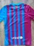 Nike FC Barcelona Stadium 2021/22 Home Junior- детска тениска р-р 137см - 147см, снимка 6