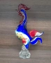 Murano Italy   Glass Cockerel “Французинът” елегантен, грандиозен и великолепен петел , снимка 4