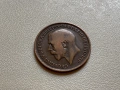 1 пени 1912, 1916, 1918, 1919, 1935, 1945, 1959, 1962 Великобритания, снимка 7