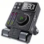 Автомобилен FM предавател и FM трансмитер Bluetooth 5.3 с PD 30W бързо зареждане, Hi-Fi звук и Hands, снимка 5