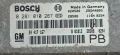 ECU Компютър Опел Астра Г Opel Astra G 2.0DTl OEM 0281010267, снимка 2