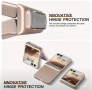 Samsung Z Flip 7 - розов кейс с вградена стойка, снимка 2