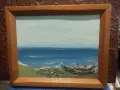 Красива морска картина 1991г.на Евгени Тодоров., снимка 1