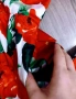 Дамска рокля с рози, снимка 7