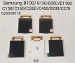 Дисплей за Samsung C100,X100,E700,R220,B100,C160,B200,E1150,A100,A200,A400,A800,C120,X600,X150,M110, снимка 5