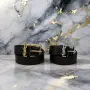 Нови Дамски Черни Колани Различни Марки YSL Louis Vuitton Gucci Hermes Celiné , снимка 1