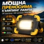 Мощна преносима къмпинг лампа LED осветление фенер презареждаща се USB за риболов палатка аварии, снимка 1
