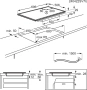 Индукционен Плот AEG TO74IB00UB 70cm, 4 Котлона, Bridge Функция & Hob²Hood 14 Нива на Мощност Таймер, снимка 11