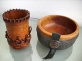 Моливник и гаванка ест. кожа комплект , снимка 2