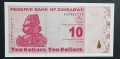 Зимбабве. 1,5 10 и 20 долара. 2007 -2009 година . UNC. 4 бройки., снимка 5