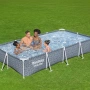 BESTWAY Steel Pro басейн 366x201x66 см с филтърна помпа - 4000 л капацитет, бърз монтаж и здрава мет, снимка 6