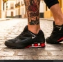 Nike Shox Enigma-Цвят черно и червено , снимка 4