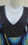 3XL/ 4XL  Нов топ MODA с черни синци , снимка 2