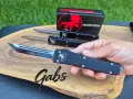 Автоматичен нож MICROTECH Ultratech НОВ модел с текстилен калъф, снимка 10