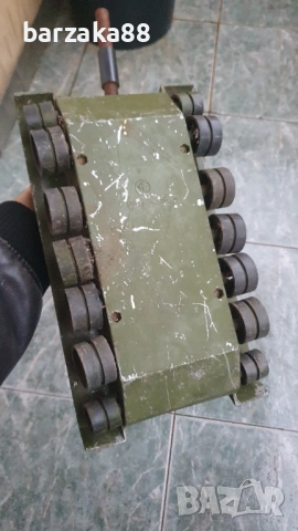Стара руска играчка Танк, снимка 7 - Колекции - 54272594