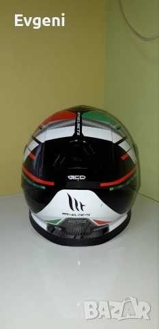 Каска MT Helmets Thunder 3 SV Pitlane (Размер XXXL), снимка 5 - Аксесоари и консумативи - 54094656
