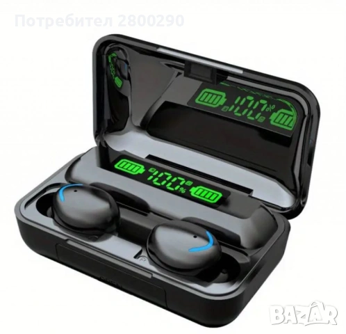 БЕЗЖИЧНИ BLUETOOTH СЛУШАЛКИ TWS BTH-F9-5, снимка 4 - Bluetooth слушалки - 54874993