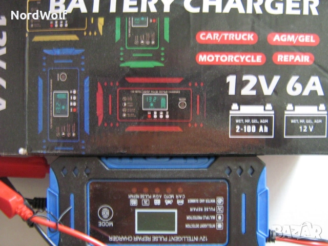 ЗАРЯДНО ЗА АКУЛУЛАТОРИ 12 V