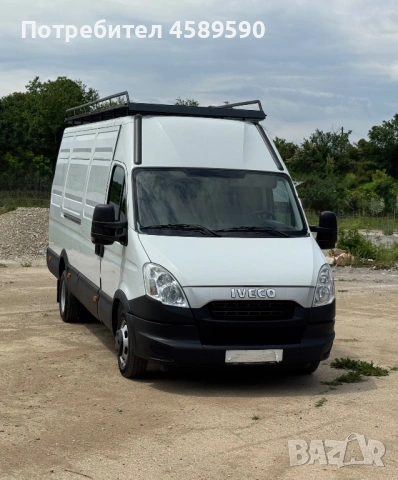 Iveco Daily 197км* MAXI XXL 4.70* КЛИМА* БАГАЖНИК* СЕРВИЗНА ИСТОРИЯ, снимка 9 - Бусове и автобуси - 52421403
