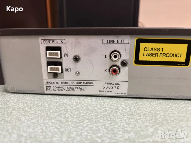SONY CDP-R4060  CD Player , снимка 8 - Декове - 55376258