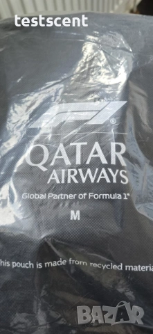 Комплект пижама Qatar Airways Бизнес Класа Formula 1 Pyjamas унисекс размер L червено сиво 2026, снимка 4 - Други - 54828212
