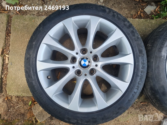 Гуми с джанти style 188 BMW,17"спорт пакет , снимка 5 - Гуми и джанти - 53853354