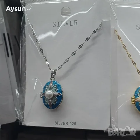 Дамски нежни колиета, снимка 7 - Колиета, медальони, синджири - 55668197