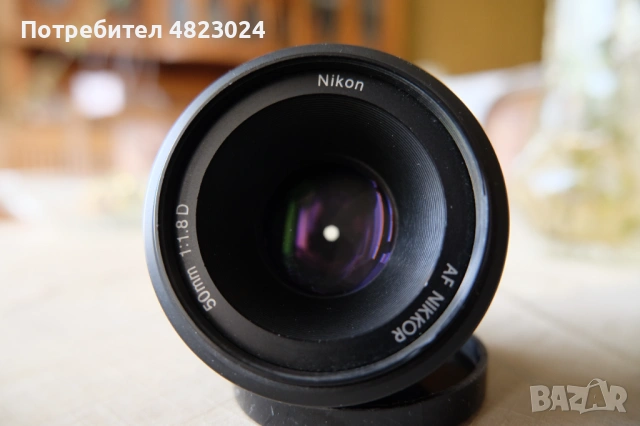 Nikon Nikkor 50mm f1.8 AF-D Lens. Nikon F Mount, снимка 3 - Обективи и филтри - 54514296