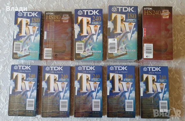 Нови видеокасети TDK, JVC, Sony, Maxell, Konica, EFBE, снимка 2 - Други жанрове - 44908708
