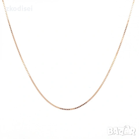 Златен синджир 2,0гр. 39,0см. 14кр. проба:585 модел:37741-5, снимка 2 - Колиета, медальони, синджири - 54122196