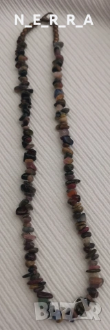 Гердан от естествен турмалин, снимка 4 - Колиета, медальони, синджири - 54111657