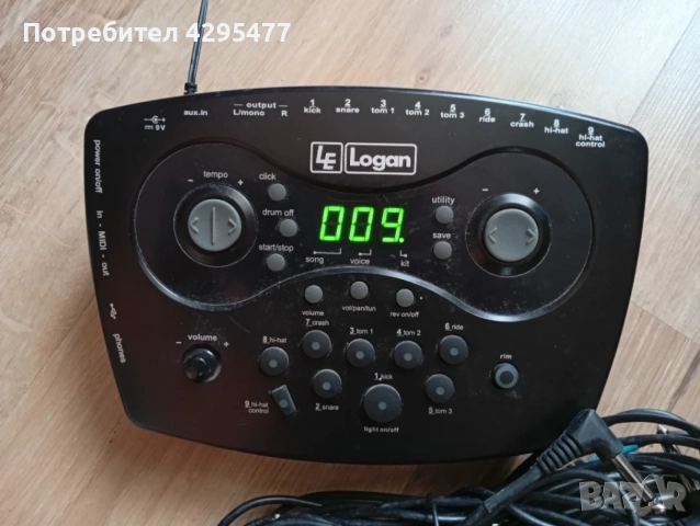 Електронни барабани le Logan/Simmons SD7PK/Medeli DD 506 с оригинални кабели, снимка 2 - Ударни инструменти - 55371746