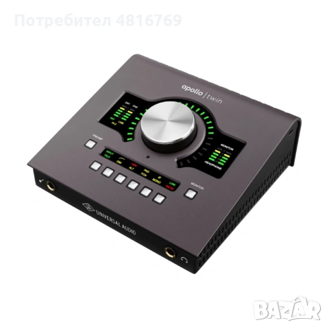 Universal Audio Apollo Twin MkII Duo + Apple Thunderbolt Адаптер и Кабел, снимка 2 - Друга електроника - 54409602