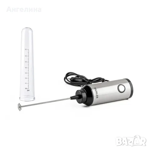 Фрапе миксер ръчен Muhler FMX-255S, 25W, Метално тяло, снимка 2 - Кафемашини - 55457021